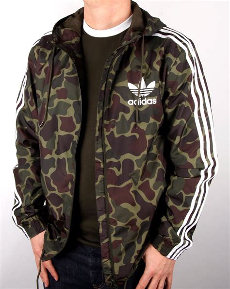 camouflage windbreaker herren adidas|adidas originals cagoule windbreaker.